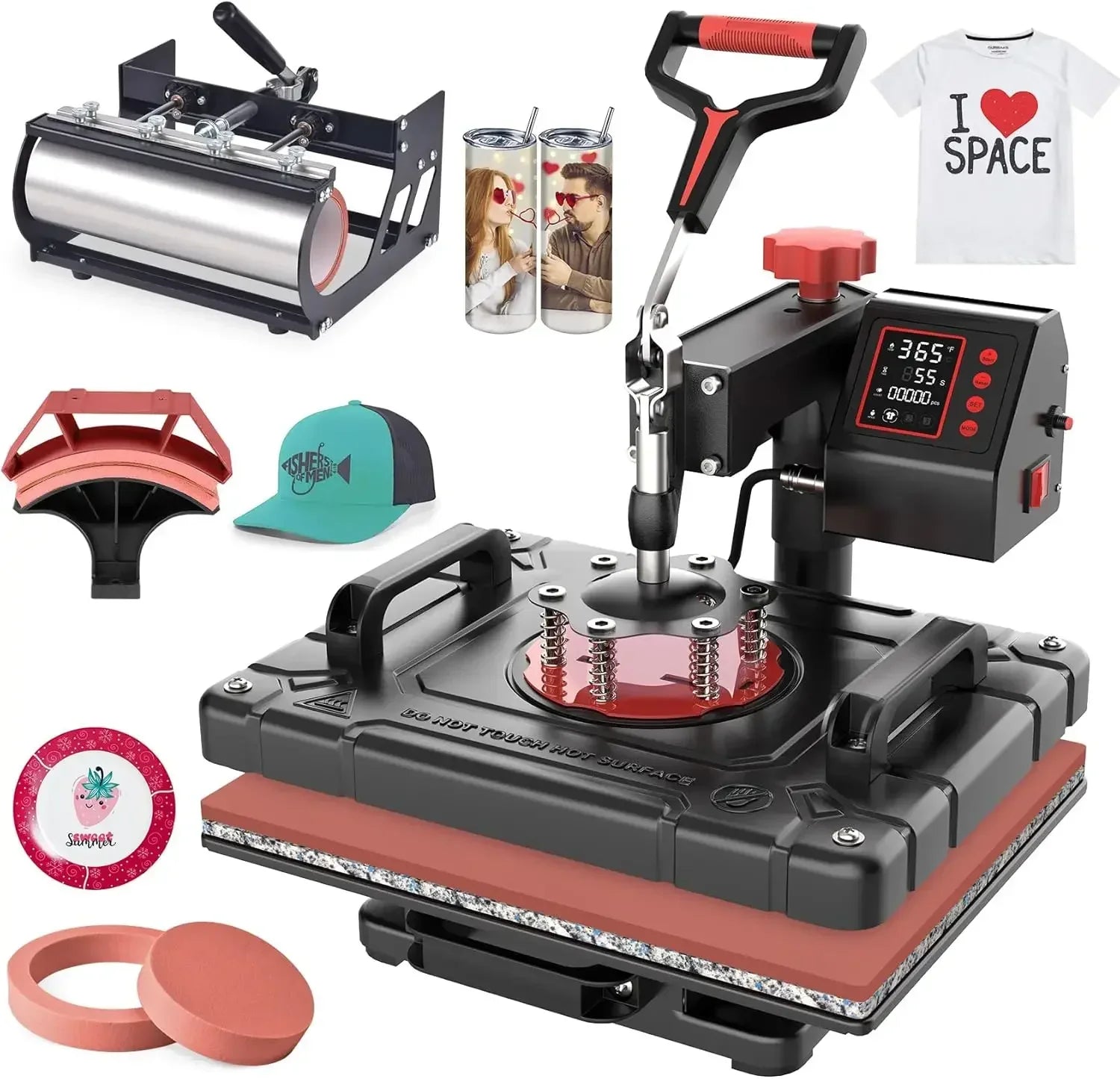 5 in 1 Heat Press Machine - ATSProducts