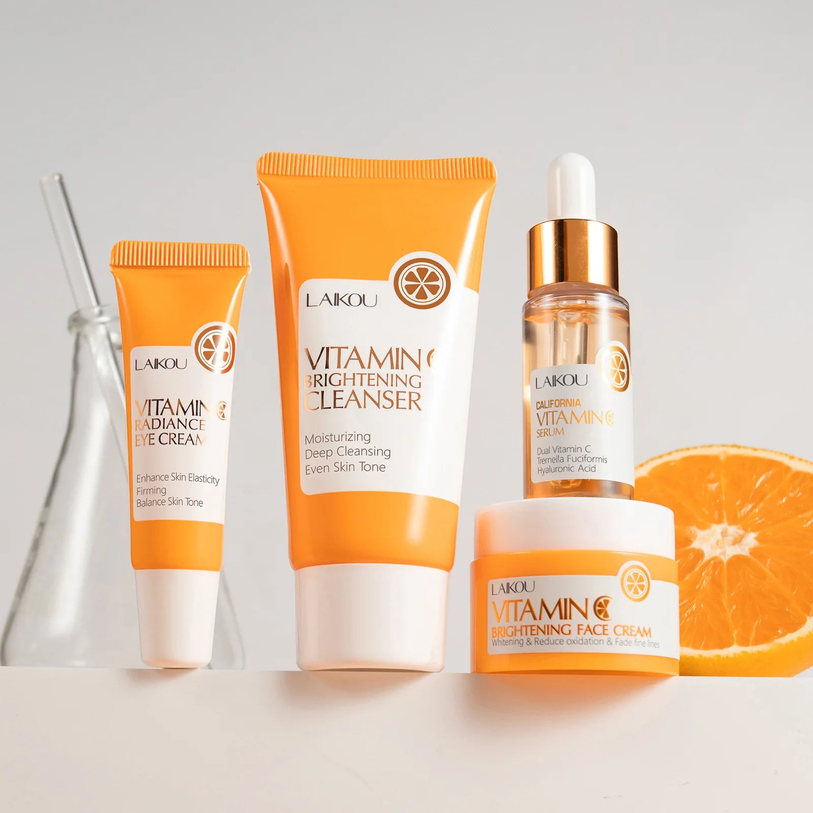 Laikou Anti Aging Vitamin C Brightening Skin Care Kit - ATSProducts