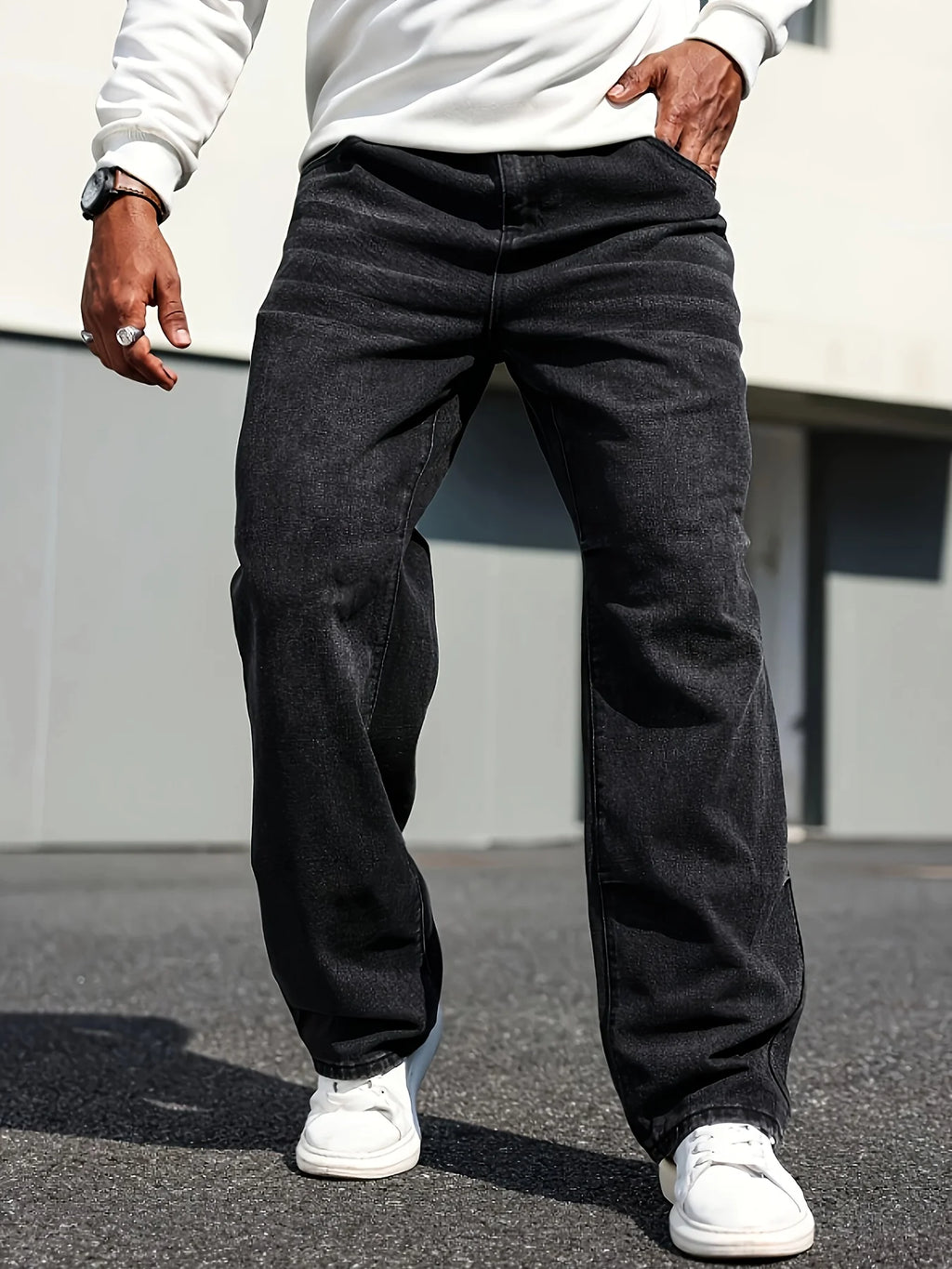 Men's Classic Straight-Leg Jeans - ATSProducts