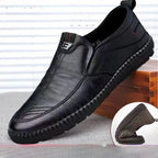 Mens Leather Loafers Non Slip - ATSProducts