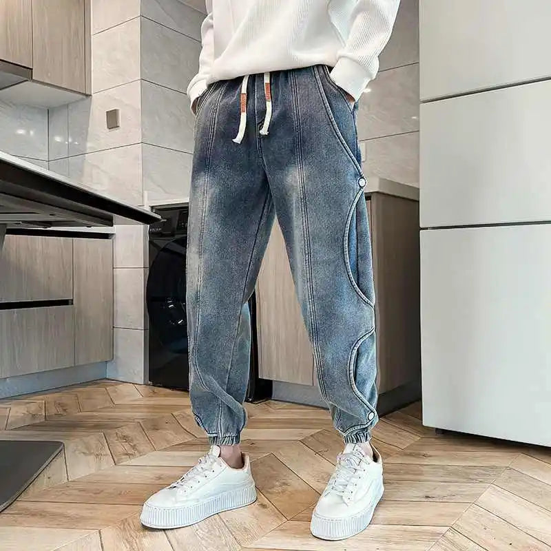 Men's Stonewashed Jeans - ATSProducts