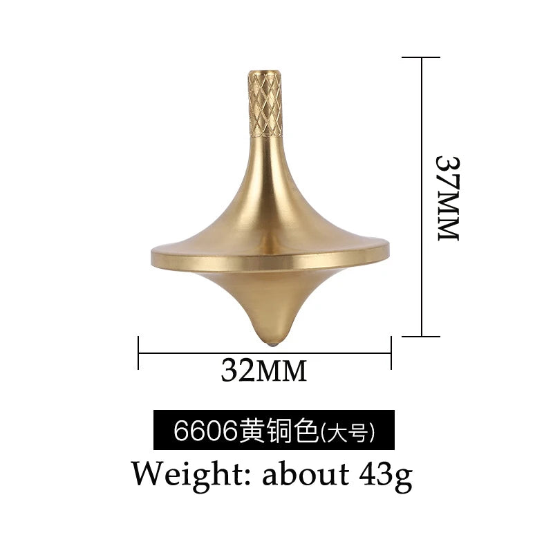 Accurate Metal Spinning Top Desktop Spinner Fidget Stress Reliever - ATSProducts