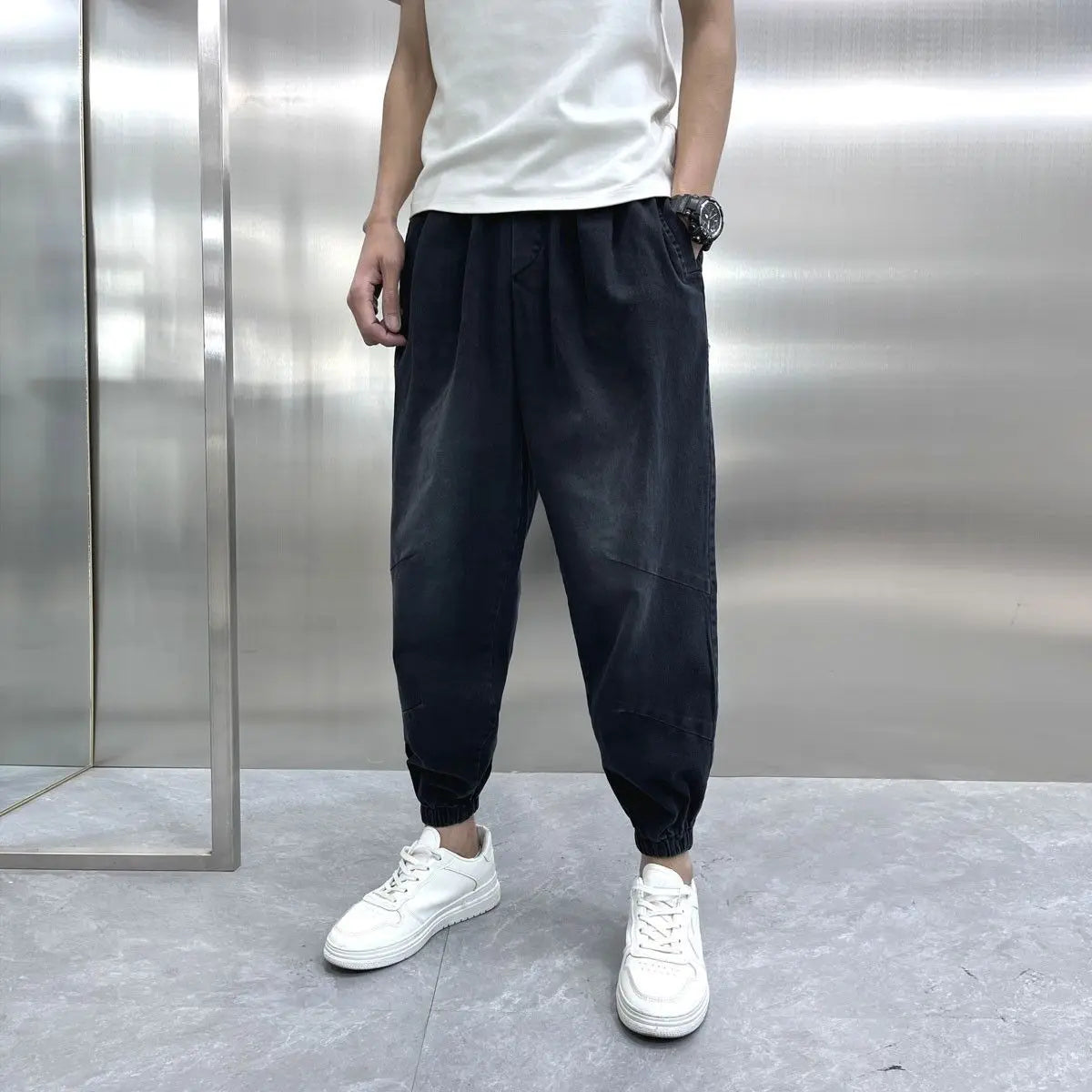 Men's Stonewashed Jeans - ATSProducts