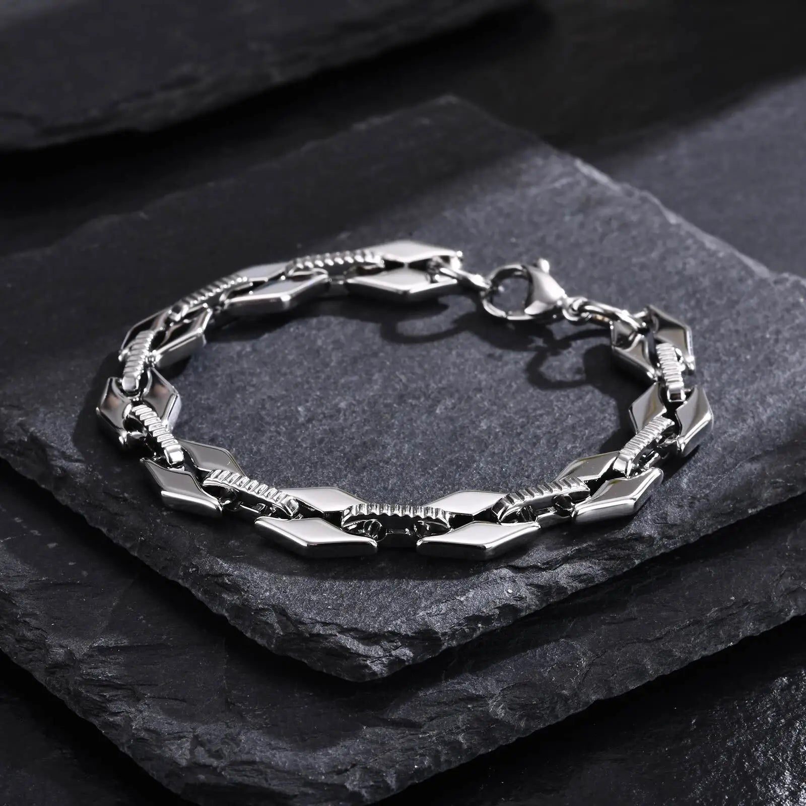 Handmade Stainless Steel Link Bracelet - ATSProducts