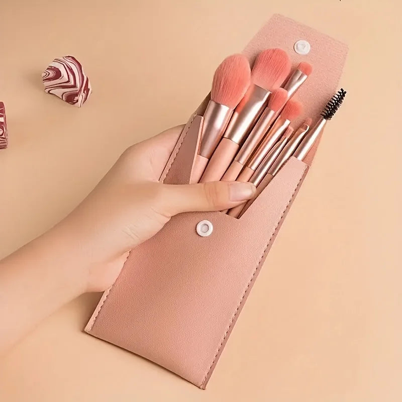 Makeup Brushes 8Pc Set - ATSProducts