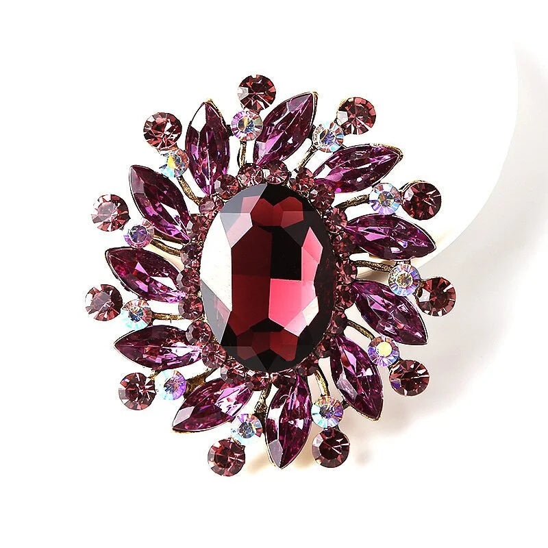 Shmik Rhinestone Brooches - ATSProducts