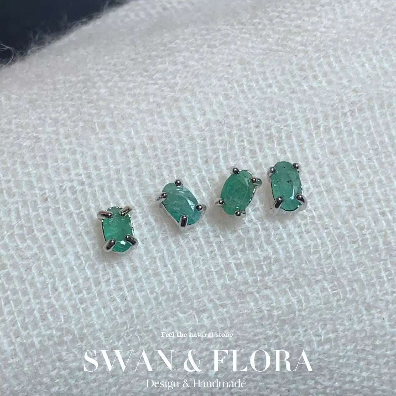 Natural Emerald Earrings - ATSProducts