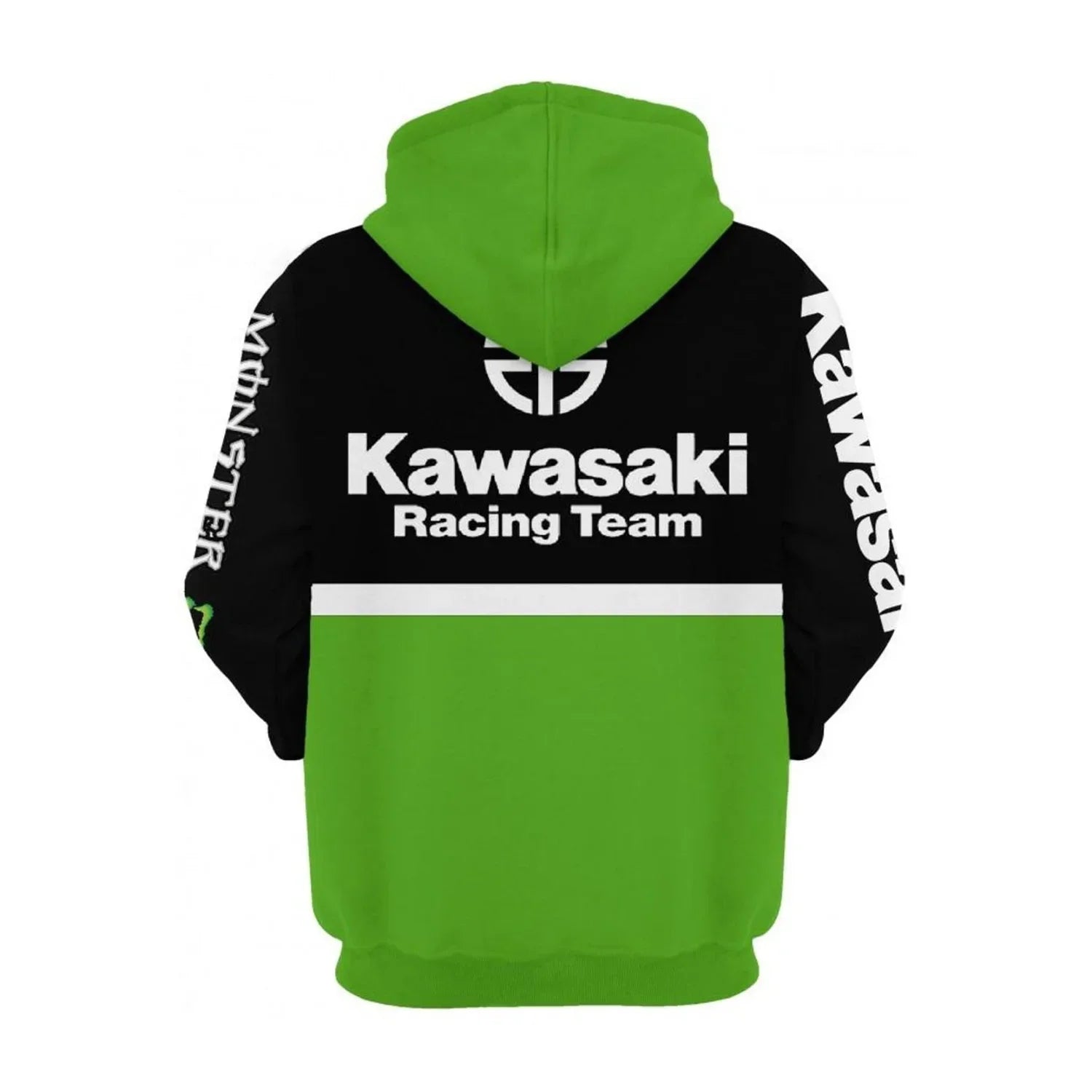 Kawasaki Racing Team Parker 3D Hoodie - ATSProducts