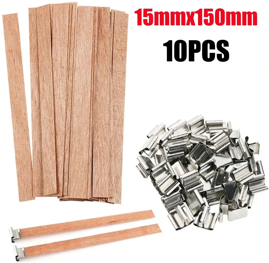 Handmade Wooden Candle Wicks - ATSProducts