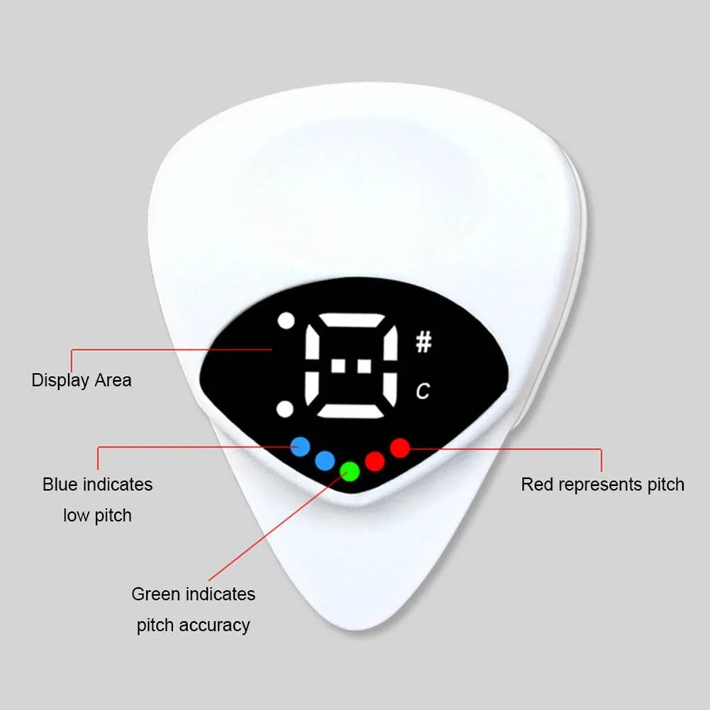 2-in-1 Guitar Pick Tuner Tunning - ATSProducts
