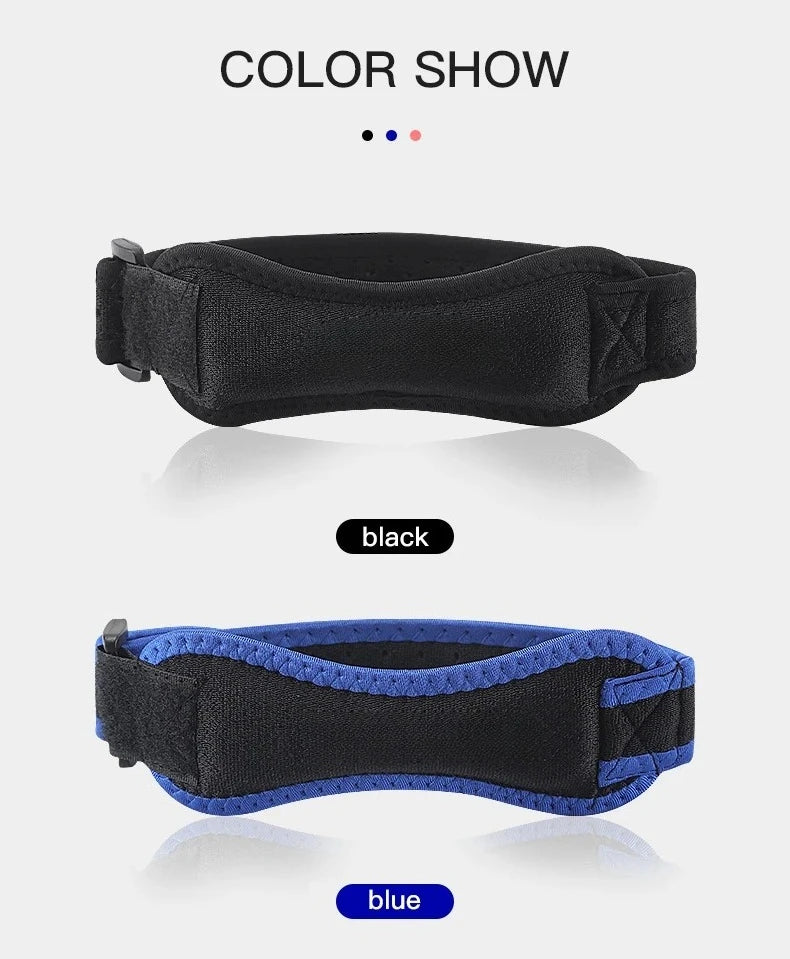 Patella Band Adjustable Silica Gel Knee Tendon Strap Protector - ATSProducts