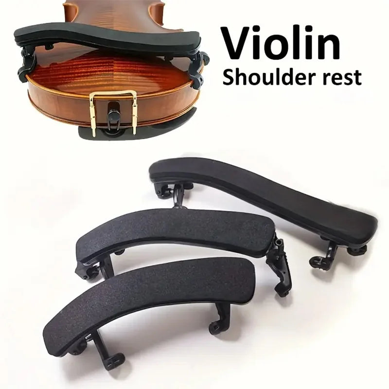 Violin Shoulder Rest for 3/4 4/4 1/2 1/4 1/8 1/16 With Thick Foam Pad - ATSProducts