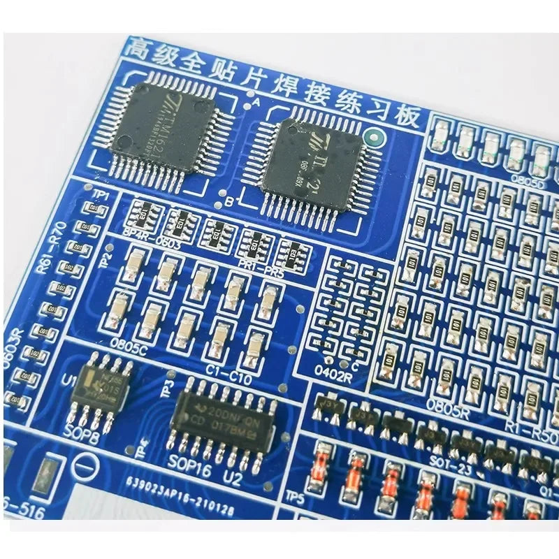ELECYINGFO SMD/SMT Components Soldering Practice Board Electronic Practice Kit - ATSProducts