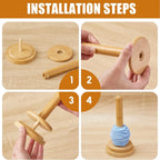 Wooden Yarn Spool - ATSProducts