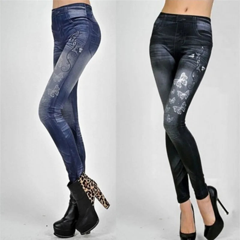 Safenh Butterfly Skinny Jeans - ATSProducts