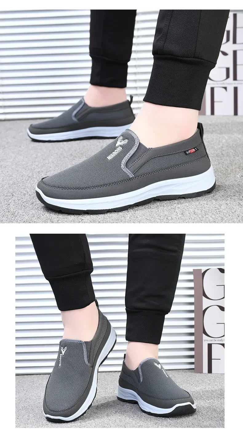 Men's Cloth Slip-On Anti-Slip Loafers - ATSProducts