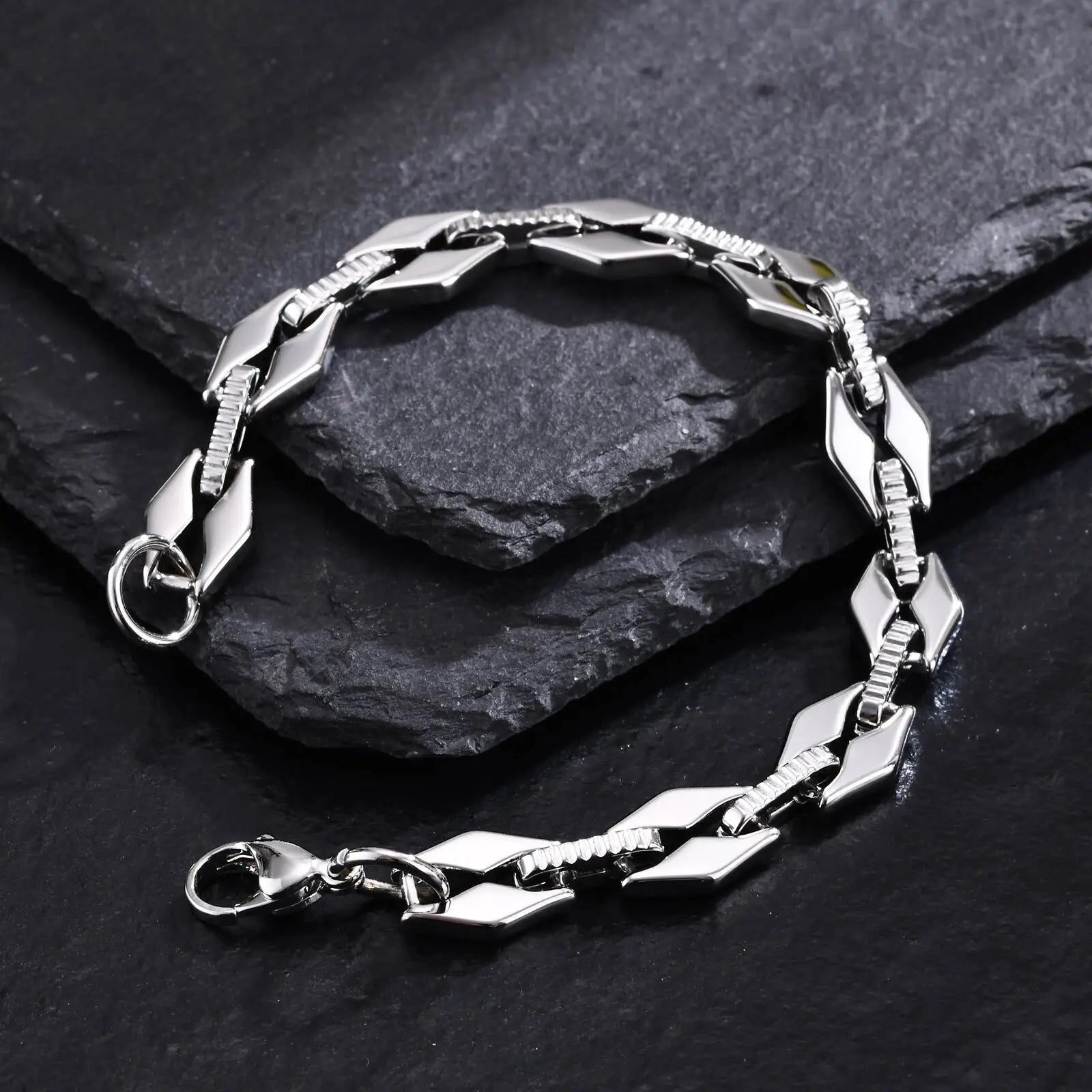 Handmade Stainless Steel Link Bracelet - ATSProducts