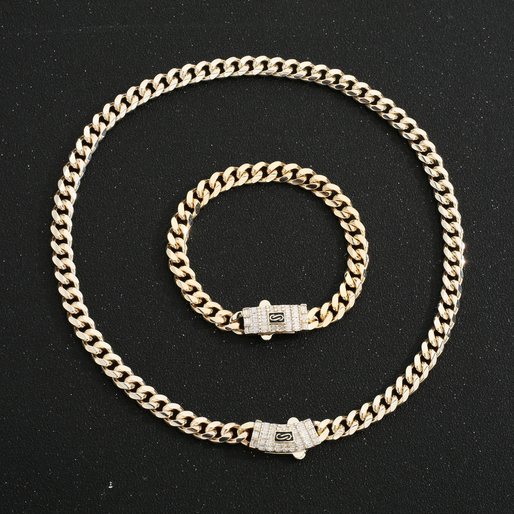 Rectangular Zircon Necklace - ATSProducts