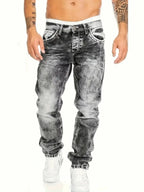 Men's Stone Washed Jeans - ATSProducts
