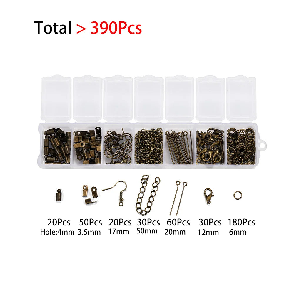 St.Kunkka 210-400pcs/Box Jewelry Making Kits - ATSProducts