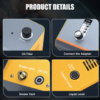 FOXWELL SD201 Car Smoke Generator Automotive EVAP Smoke Machine 12V Diagnostic Tester Vacuum Fuel Pipe Oil Leak Detector - ATSProducts