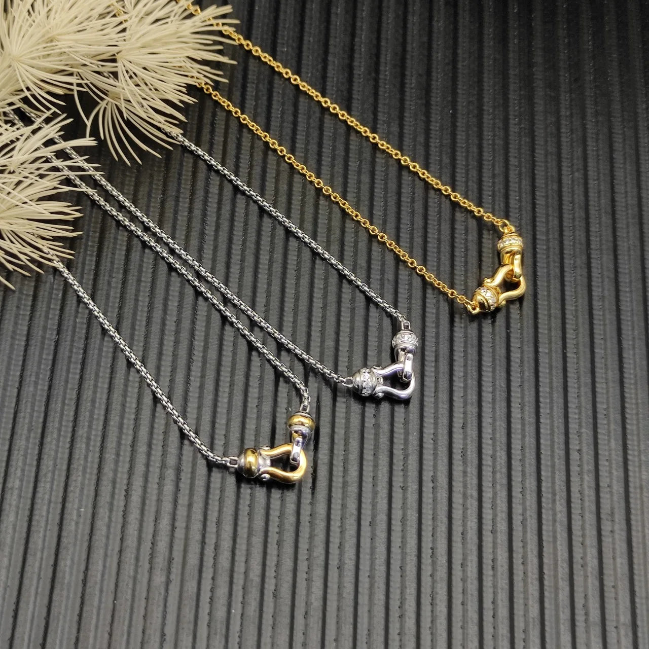 16.2mm small buckle hook necklace - ATSProducts