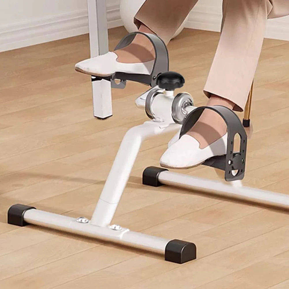 ApWikoger Mini Foldable Exercise Bike with Adjustable Resistance - ATSProducts