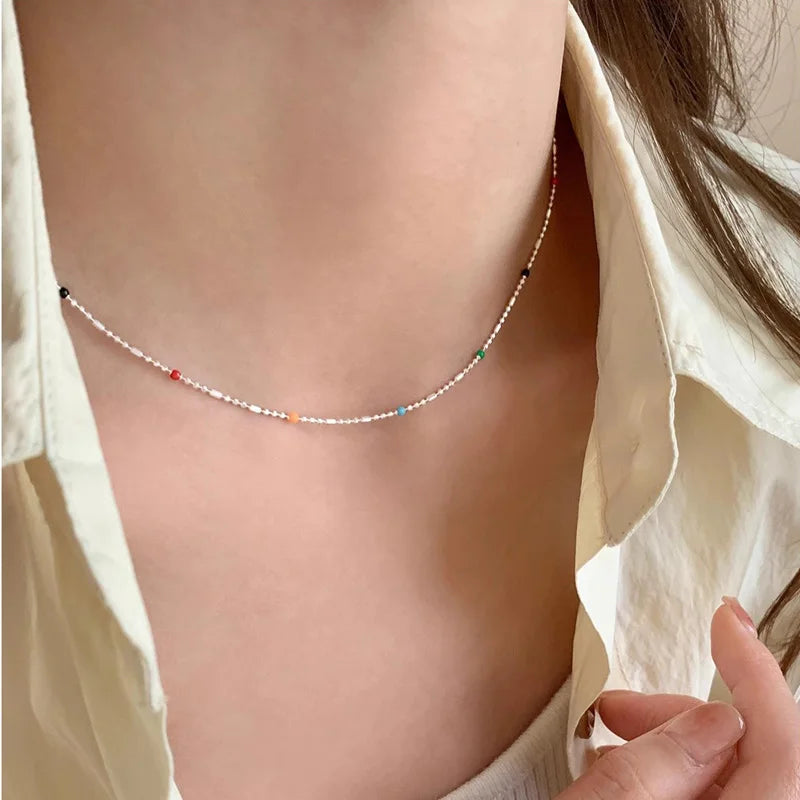 Danfei 925 Sterling Silver Necklace