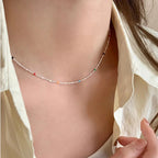 Danfei 925 Sterling Silver Necklace