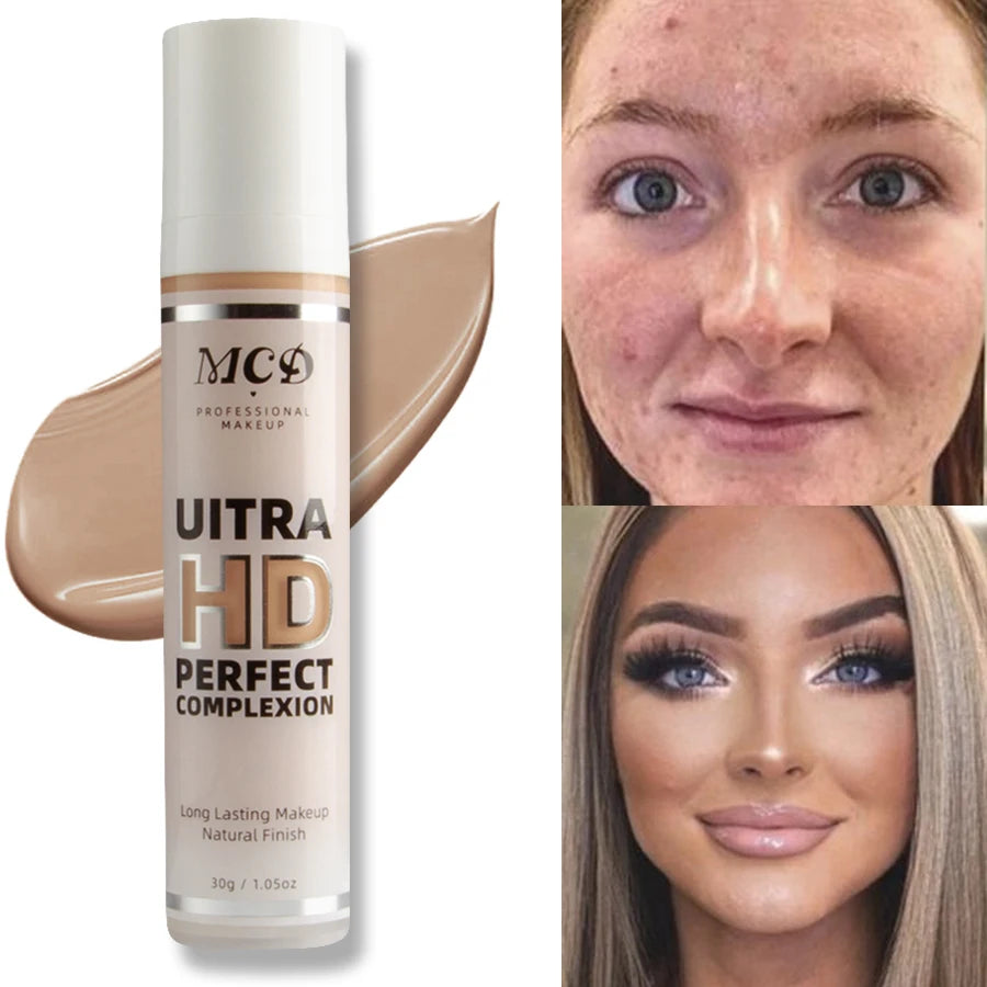 9 Shade Full Coverage Concealer Liquid Foundation - ATSProducts