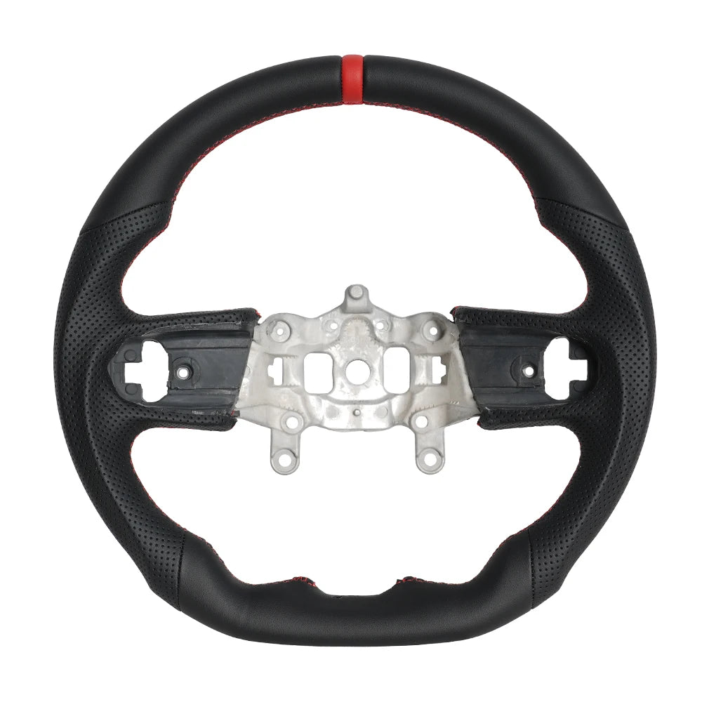 Angotan Full Leather Car Steering Wheel Perforated For Jeep Wrangler JL 2018-2023 Models - ATSProducts