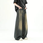 Men Denim Stone Washed Jeans - ATSProducts