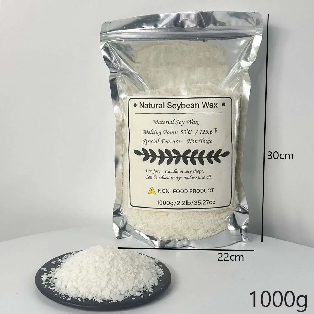 UdoCool 500g/1kg Natural Soy Wax - ATSProducts