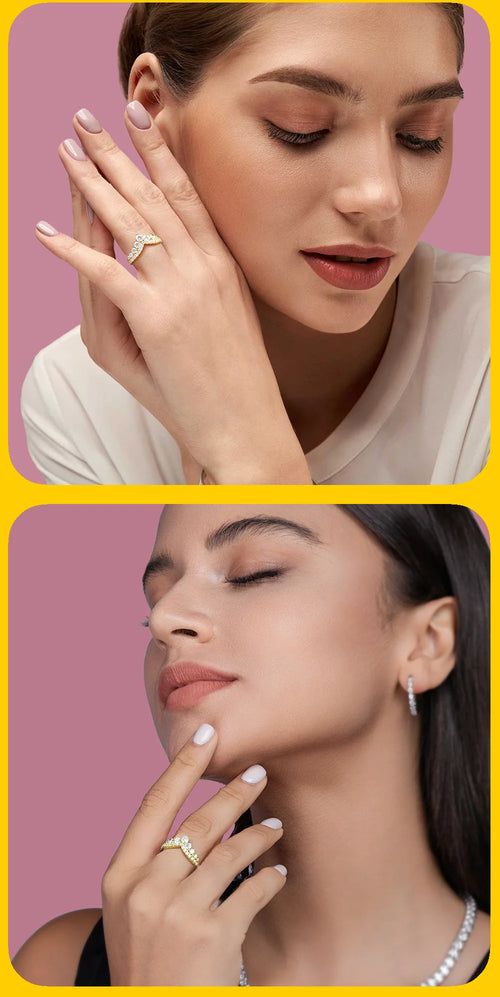 0.86ctw Regal Crown Ring - ATSProducts