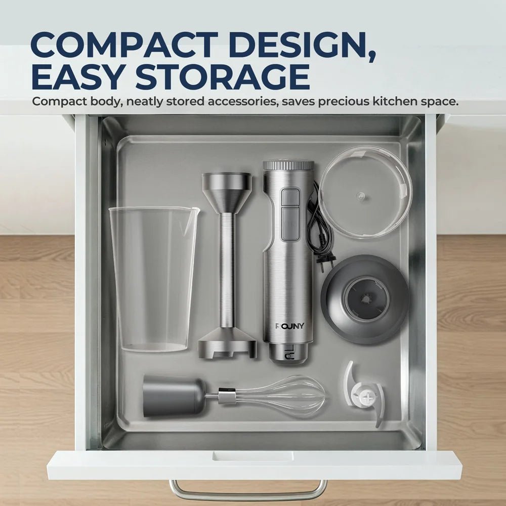 Rouny Hand Immersion Blender Powerful - ATSProducts