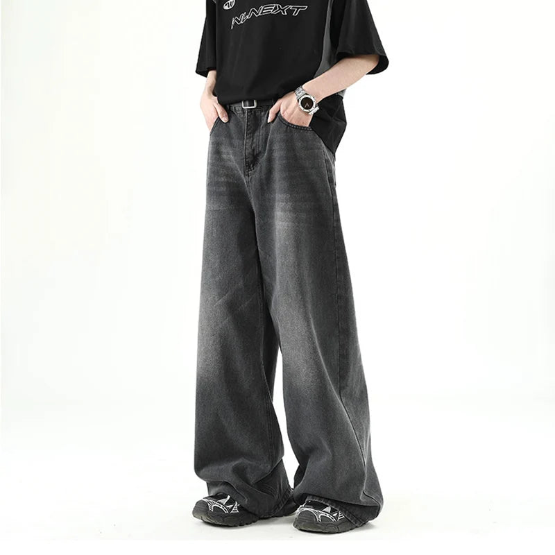 Men Denim Stone Washed Jeans - ATSProducts