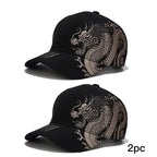 Chinese Style Dragon Pattern Baseball Cap - ATSProducts