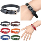 Leather Bracelet Strap Belt Adjustable Bracelets - ATSProducts