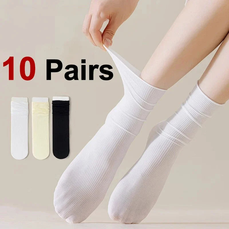10 Pairs Mid Length Socks - ATSProducts