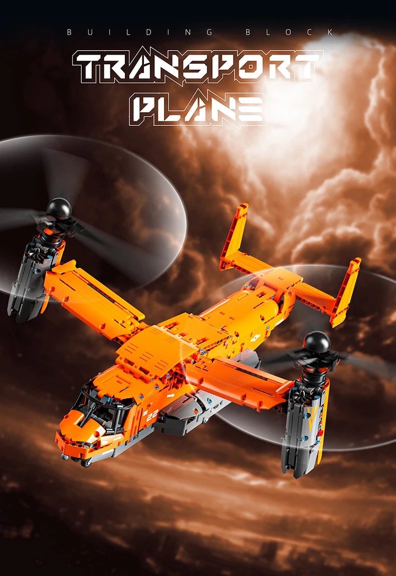 High-tech WW2 Technical Osprey Transport Aircraft Sets - ATSProducts