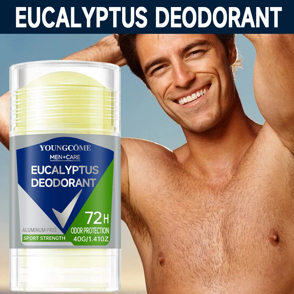 Deodorant for Men Roll-on Bottle Reduce Sweating Odor Remover Underarm Body Deodorant Stick Fast Dry Lasting Portable Refresh - ATSProducts