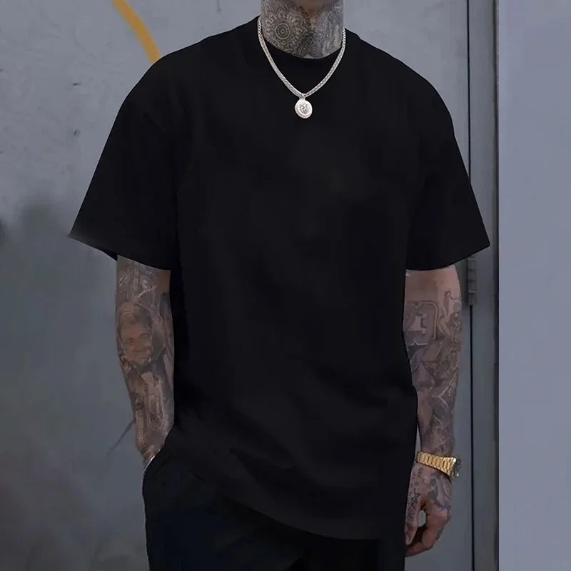 Men's T-shirts High Quality 100% Cotton Short Sleeve - ATSProducts