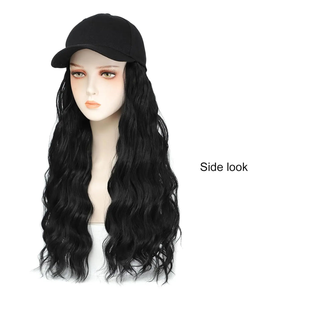 Baseball Cap Wavy Wig - ATSProducts