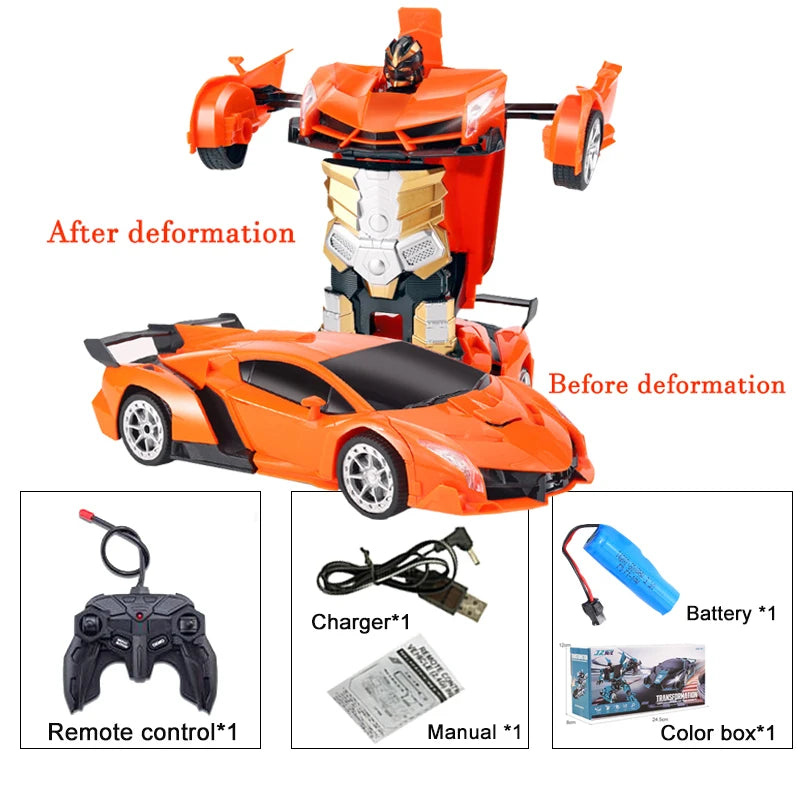 2in1 Electric RC Car Transformation Robots - ATSProducts