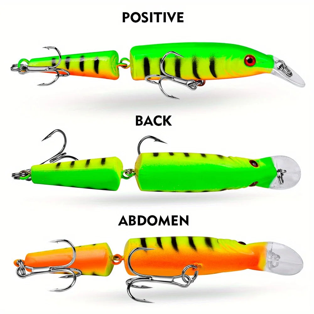 Jooyoo 1pc Artificial Jointed Pike Wobblers - ATSProducts