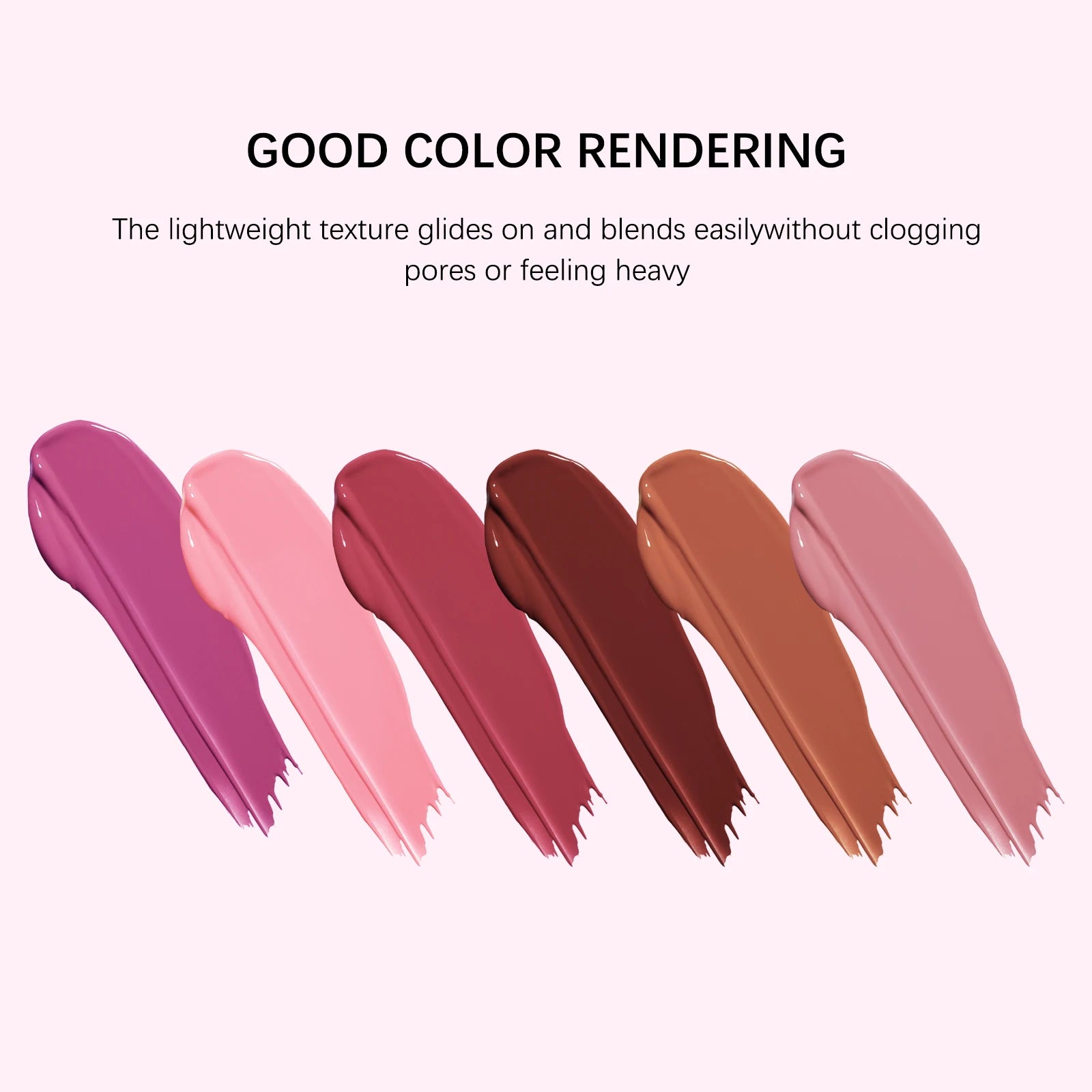 6 Colors Liquid Blush Stick with Sponge Tip - ATSProducts