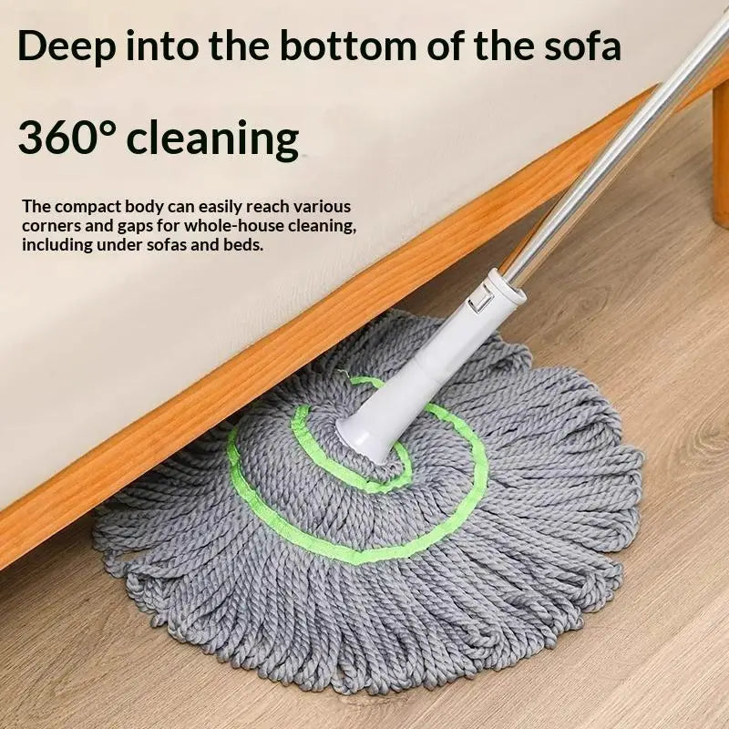 2 In 1 Mop 360 Degree Self Wringing Spin Mop
