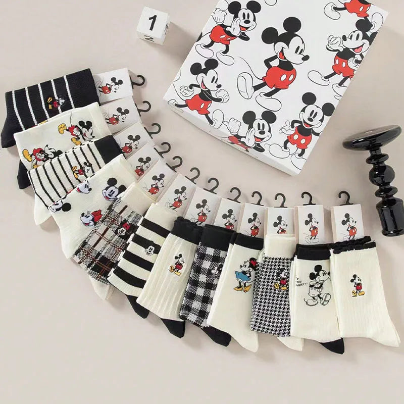 Miniso 5 Pairs of Mixed Cartoon Pattern Socks - ATSProducts