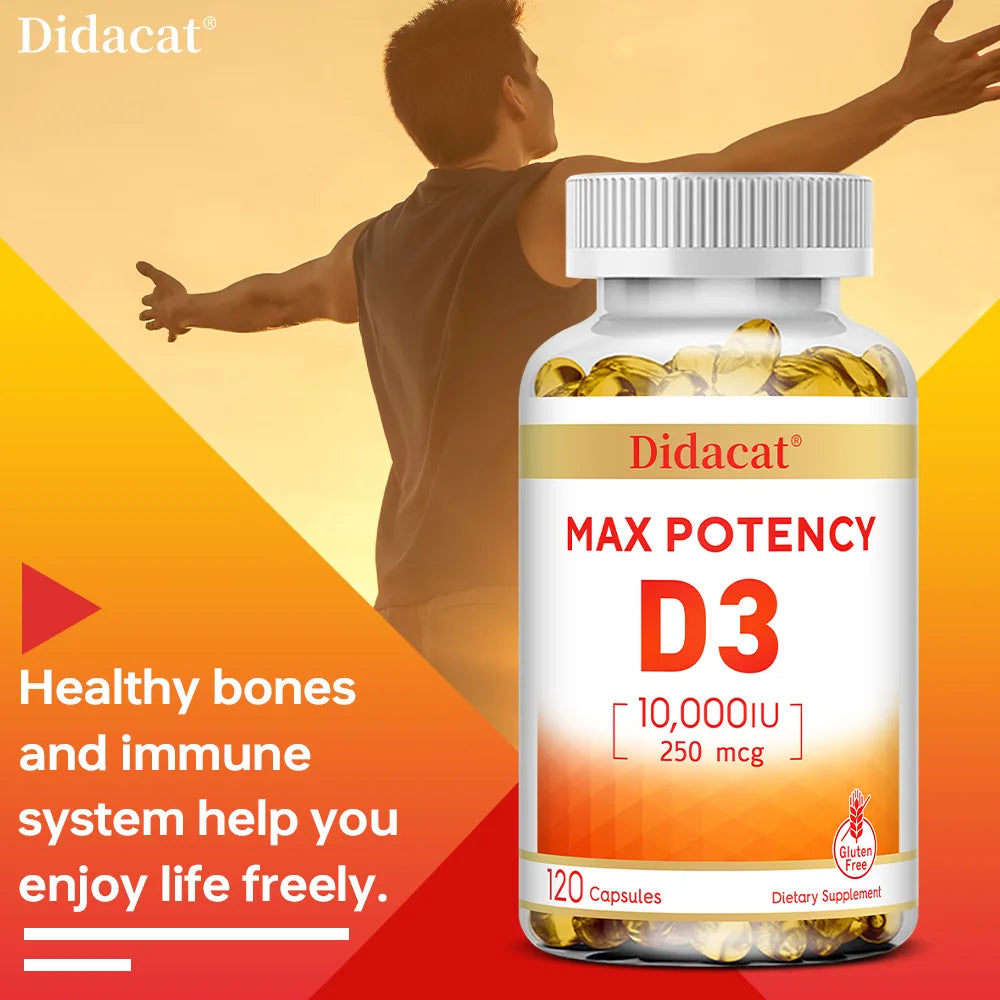 Didacat Vitamin D3 10,000 IU (250 mcg) - ATSProducts
