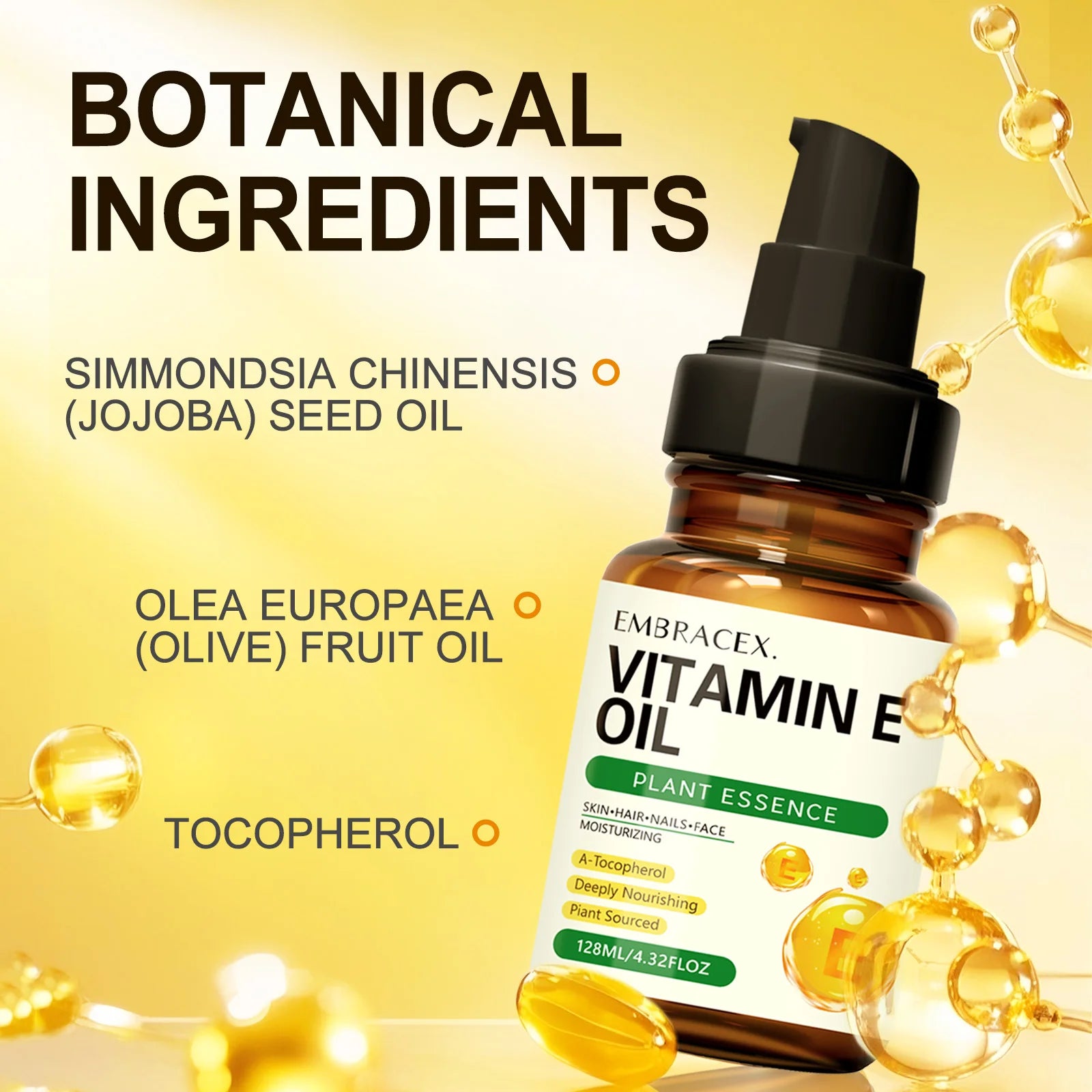 Embracex 128ml Vitamin E Oil - ATSProducts